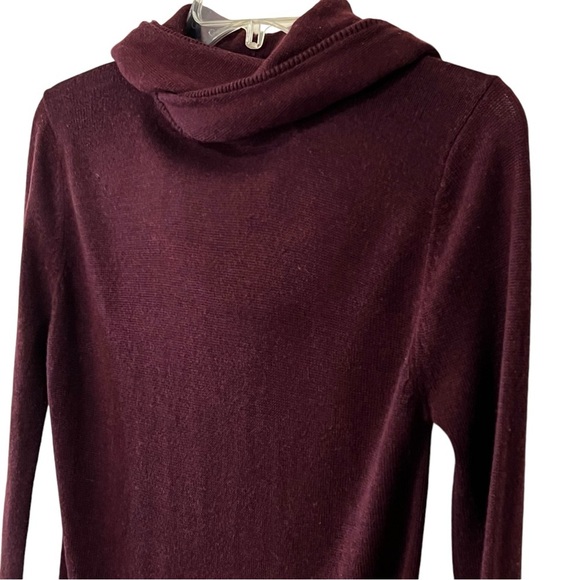 Lululemon Sweet Savasana Pullover Hooded Sweater Heathered Bordeaux Size 4 - Picture 14 of 16